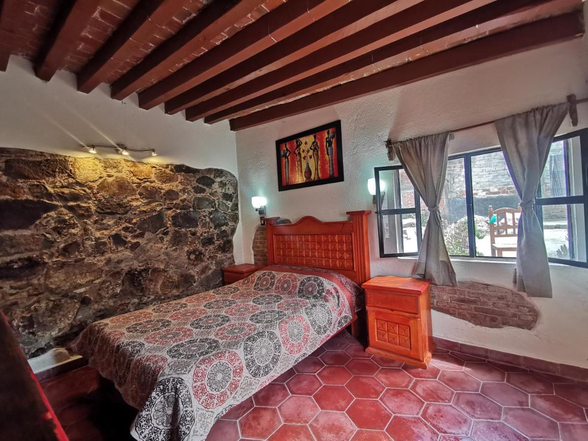 Хостел La Casa Del Abuelo Альенде Экстерьер фото