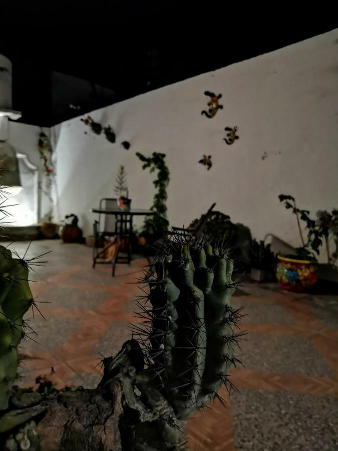 Хостел La Casa Del Abuelo Альенде Экстерьер фото